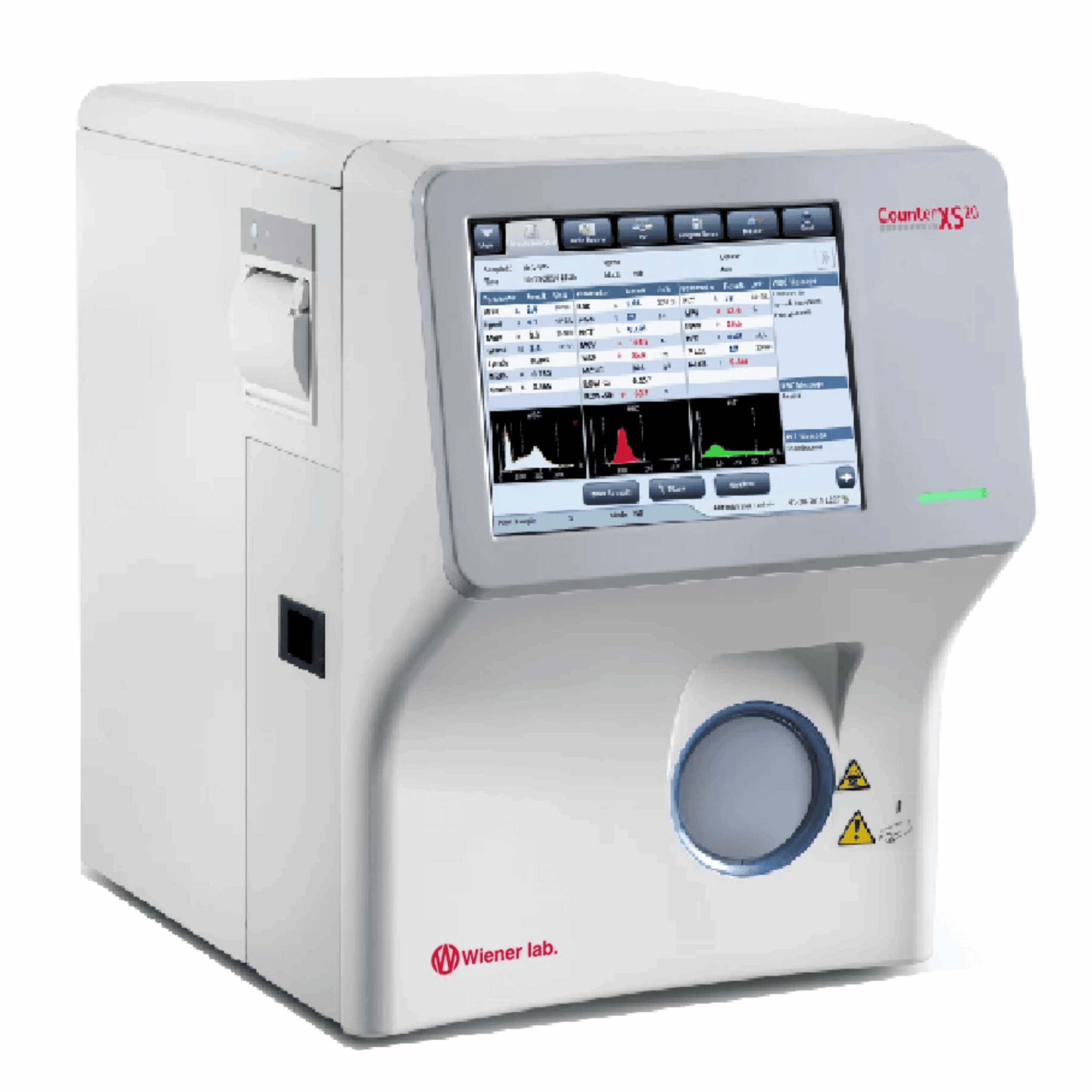 Wiener Lab Counter XS20 – Analizador hematológico automatizado | CCISUR Analizador hematológico automatizado Wiener Lab Counter XS20 para laboratorios clínicos.